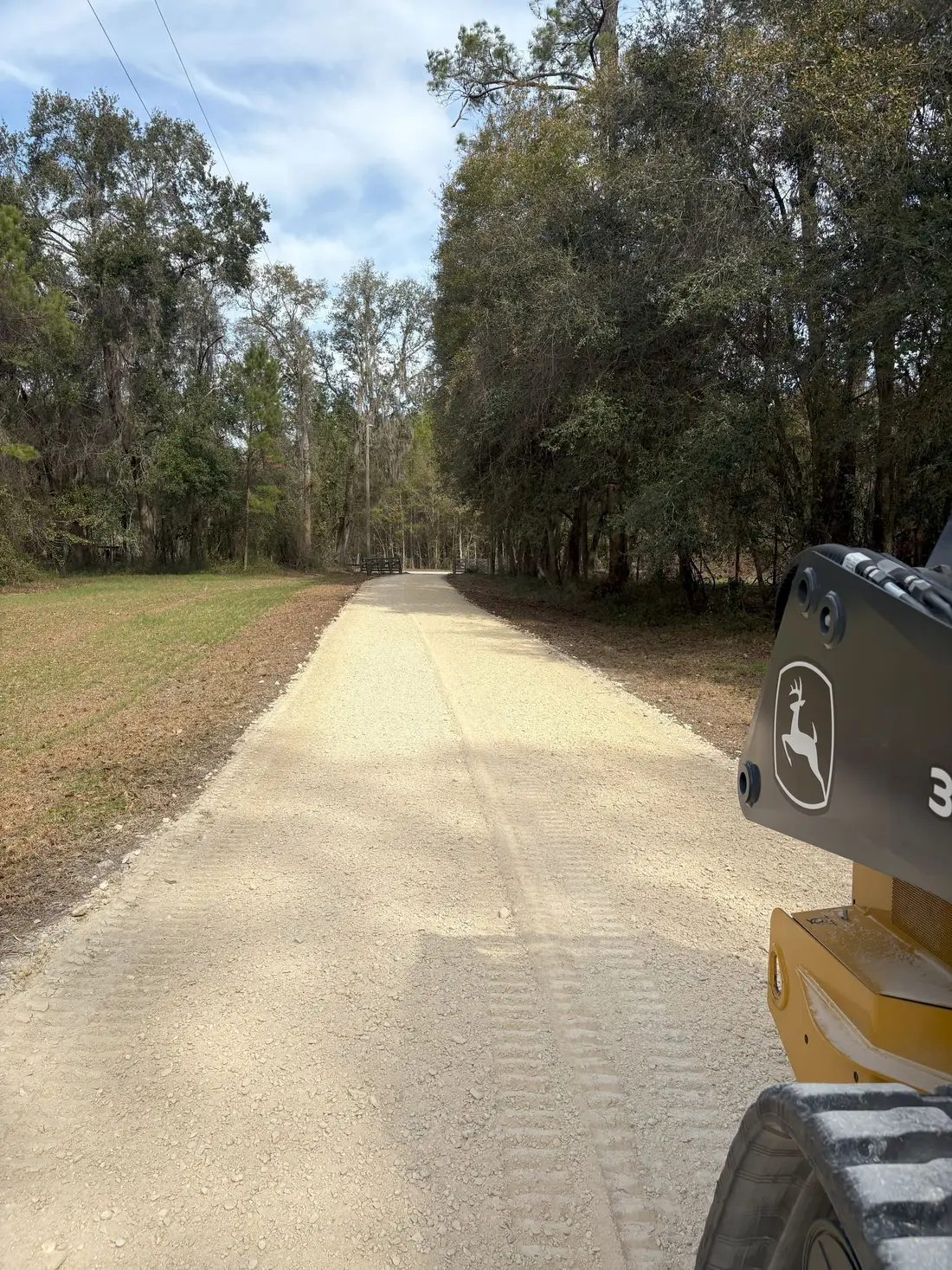 Driveway repair fixing ruts and washouts North Florida