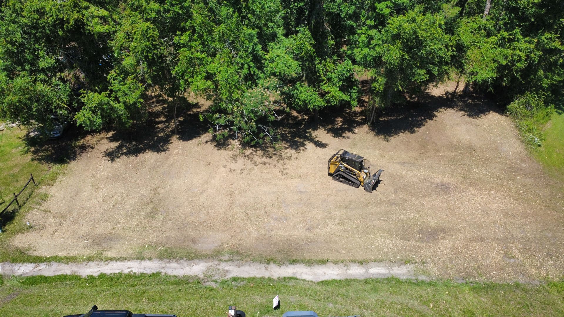 Pasture clearing near Ocala FL